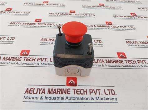 Telemecanique Xald164 Control Station Pushbutton Emergency Stop Mushro ...