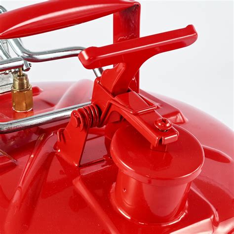 VEVOR Safety Gas Can, 5 Gallon Type II Red Safety Can for Gasoline with ...