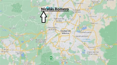 ¿Dónde está Nicolás Romero? Mapa Nicolás Romero - ¿Dónde está la ciudad?