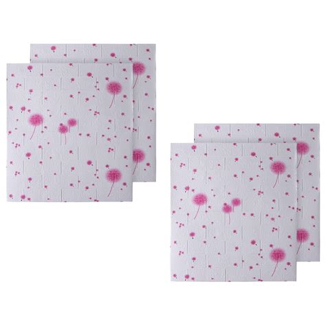 Buy Pack of 2 Foam Brick Pattern 3D Wallpaper for Walls – GlobalBees Shop