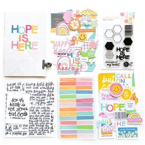 Hope Is Here Bible Journaling Kit - Illustrated Faith