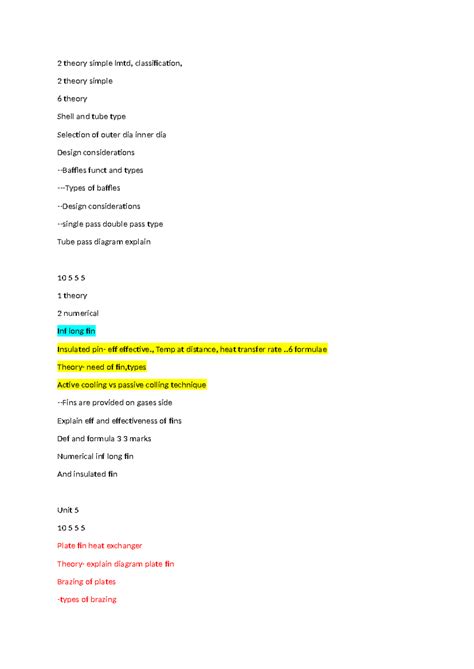 2 theory simple lmtd - nothing new or fancy it just the draft ...