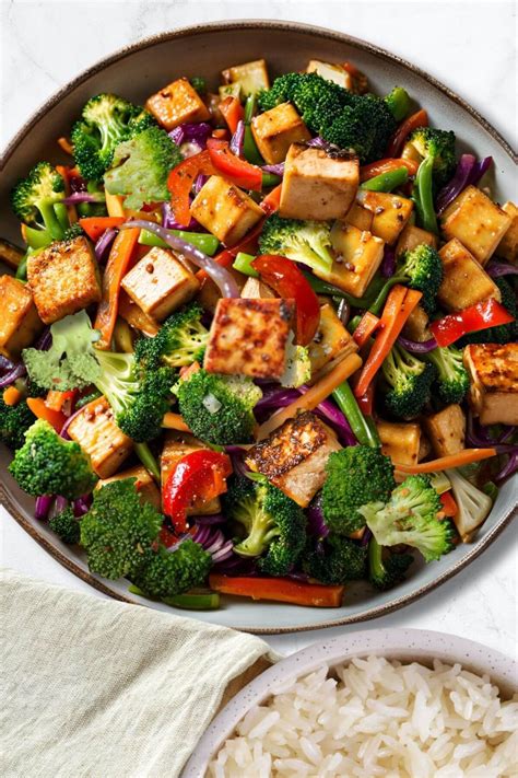Tofu Vegetable Stir-fry - Vegan Focus