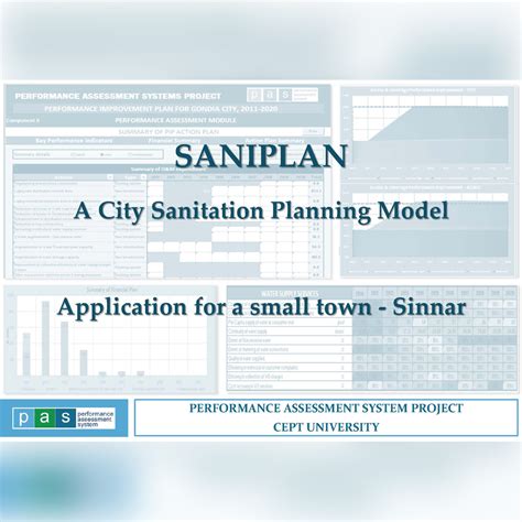 SaniPlan - A Performance Improvement Planning Tool - CWAS | CRDF | CEPT