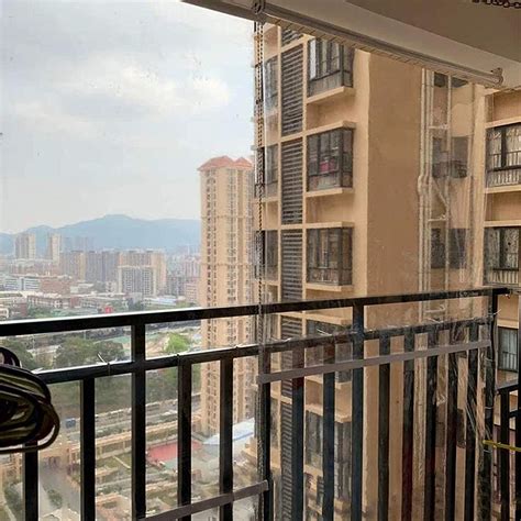 FUFU Transparent Roller Shade Blind Outdoor Pergola Roller Shade Blind ...
