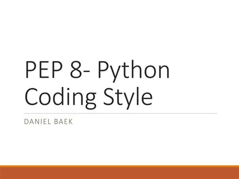 Image result for Python Coding Style