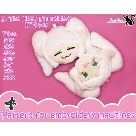 Chibi Plush Pattern 的图像结果