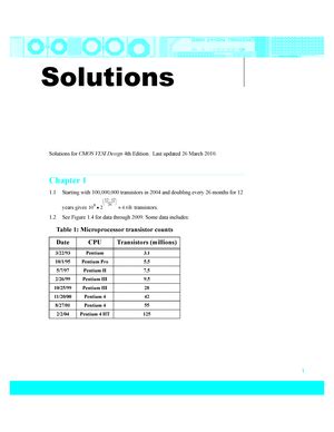 MOS Transistor - Problems - 4 mm, tox = 8 nm, μn = 450 cm 2 /Vs, Vt = 0 ...