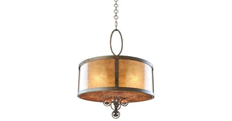 Kalco 6556AB Sandhurst 5 Light Drum Pendant | Ferguson Home