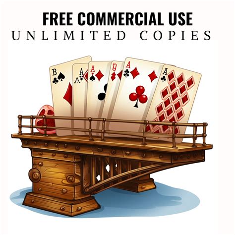 Witty Bridge Card Game Clip Art, Watercolor Funny Bridge Cards Game ...