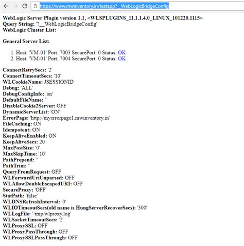 WebLogic Load Balancer 的图像结果