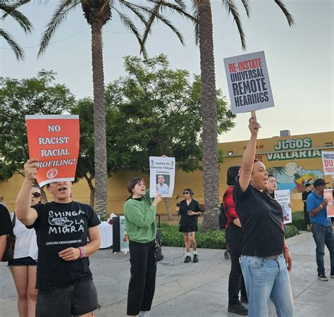 Santa Ana rallies against racial profiling and deaths at the hands of ...