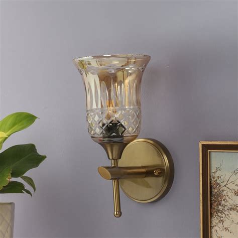 Buy VEDAS Imperial Glass Wall Light from Vedas at just INR 7998.0