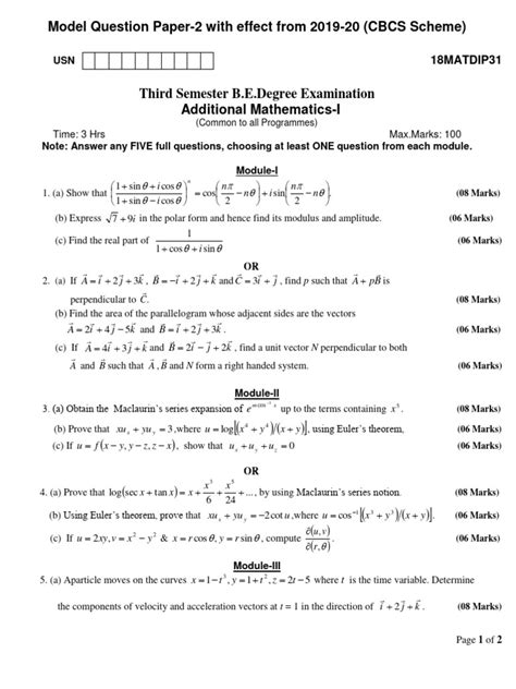 Image result for Maths Model Question Paper