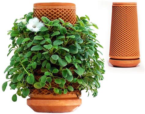 9" Terraplanter Self Watering Pot for Indoor Plants Terraplanter Inside ...