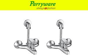 Parryware Vista Wall Mixer with Overhead Shower Provision Bathroom set ...