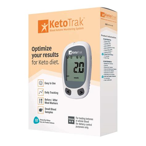 KetoTrak Blood Ketone Testing Kit for Optimal Keto India | Ubuy
