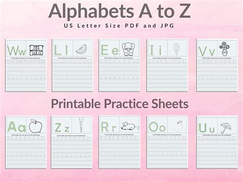 Image result for Handwriting Worksheets Alphabet Printable