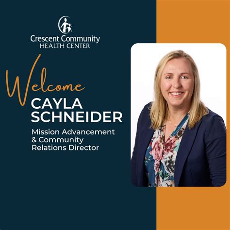 Crescent Community Health Center on LinkedIn: We are proud to announce ...