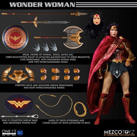 Mezco Toyz ONE:12 Collective: Wonder Woman Action Figure | ToyArena