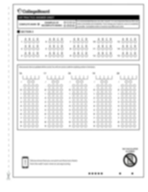 SOLUTION: Pdf sat practice answer sheet - Studypool