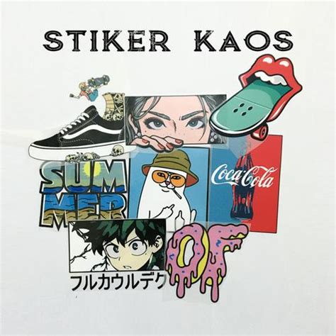 Jual Sticker Sablon Setrika Kaos Gambar Distro Keren - 007 - Kab. Bogor ...