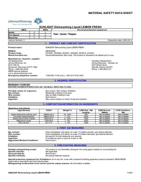 Down To Earth Dishwashing Liquid Msds - The Earth Images Revimage.Org