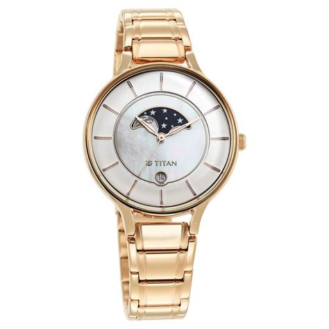 Buy Online Titan Premium Workwear White Dial Analog Date Stainless ...