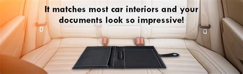 AmazingHind Car Document Holder | Owner Manual Case Pouch, Document ...