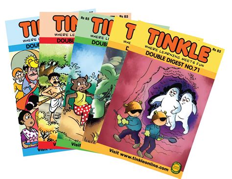 Amazon.in: Buy Tinkle Double Digest 5 in 1 (Vol - 64, 66, 67, 68 & 69 ...