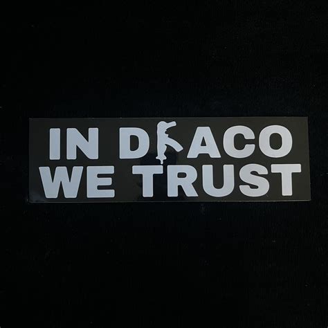 In Draco we trust bumper sticker 🔥 Size: Length... - Depop