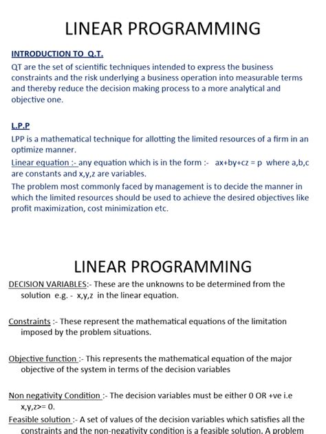Linear Programming Formulation Examples 的图像结果