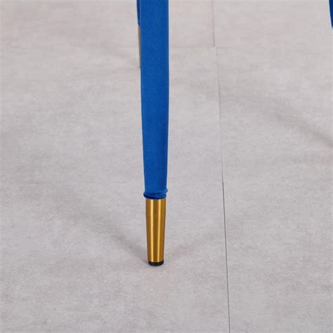 Buy Paris Set of 2 Velvet Dining Chairs - Blue from Home Centre at just ...