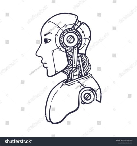 Image result for Humanoid Robot Drawing
