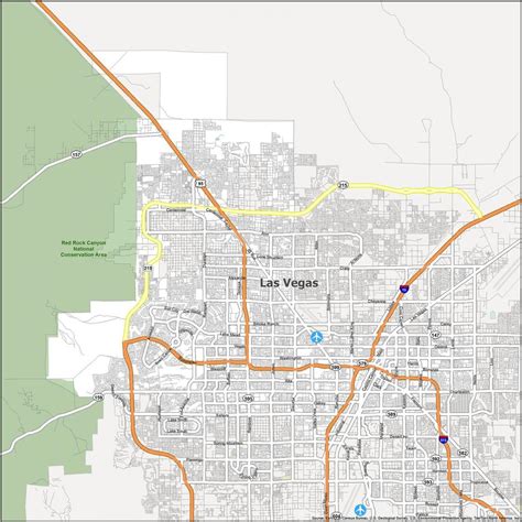 Las Vegas Map
