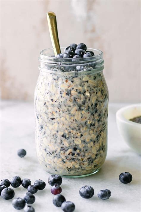 Blueberry Overnight Oats ⋆ Easy, Tasty, Simple to Prep and Go!
