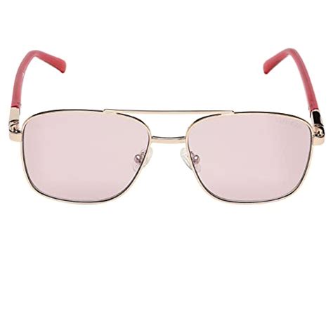 GUESS Mirrored Square Men's Sunglasses - (GU3040 28U 54 S |54| Pink ...