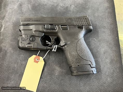 SMITH & WESSON .40 M&P40 SHIELD W/ Streamlight Laser Light combo