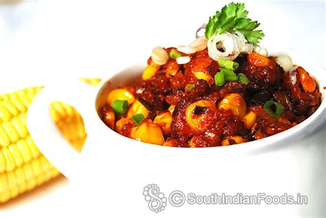 Corn Kernels Manchurian[Dry]