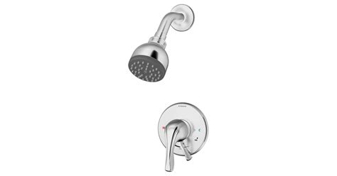 Symmons S-9601-PLR Origins Shower System with Shower Head and Valve ...