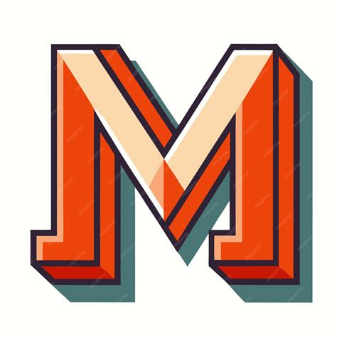 Masterpiece M Designing Unique M Logo Concepts with Sleek Vector Art | Premium AI-generated vector