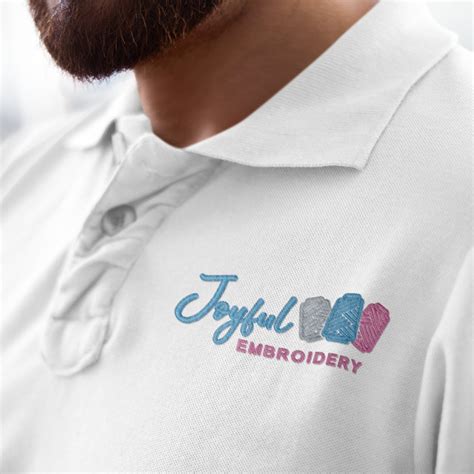 Embroidered Polo Custom Logo Polo Shirt Embroidery Logo - Etsy
