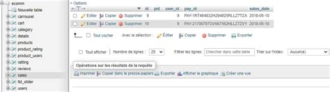 PHP SQL Table 的图像结果