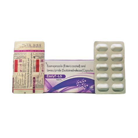 Esolyf LS - Esomeprazole (Enteric-coated) and Levosulpiride (Sustained ...