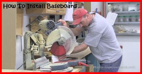 Image result for How to Install MDF Baseboard