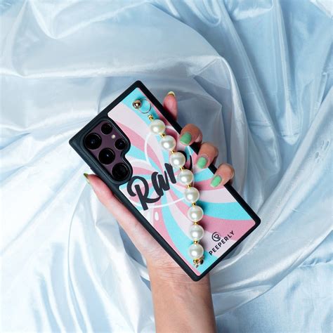 Swirling Rare Pattern Case with Bracelet Chain - Samsung – Peeperly