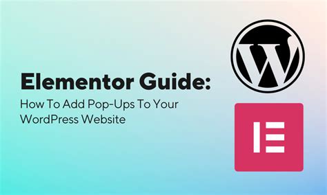 Image result for Elementor Pop-Ups Tutorial
