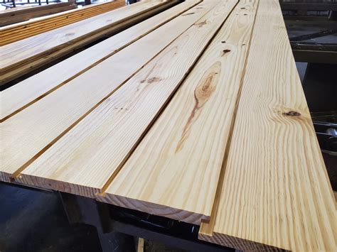 Select Knotty Pine Shiplap Nickel Gap | Heart Pine Floors | Southern Pine