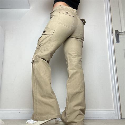 Women's Tan Trousers | Depop