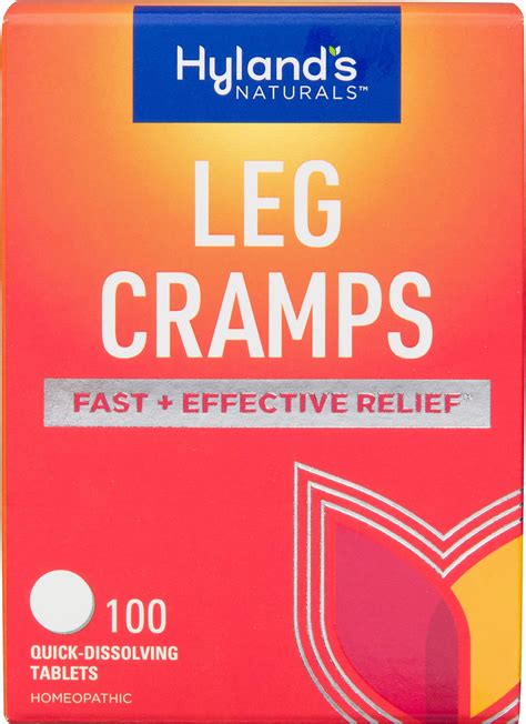 Amazon.com: Hyland’s Naturals Leg Cramp Tablets, Natural Relief of Calf, Leg and Foot Cramp, 100 ...